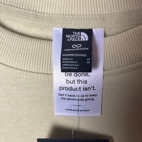 NWT The North Face Cozy Oversized Crewneck Sweater - Picture 3 of 7
